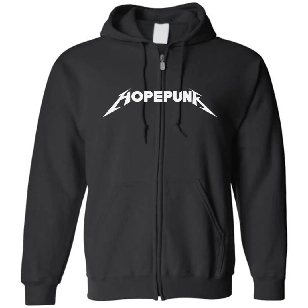 Chatty Fam Hopepunk Rawk Unisex Zip Hoodie
