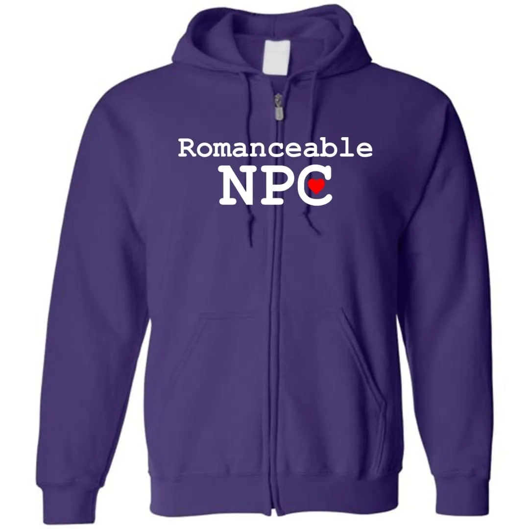 Dice Priori Romanceable NPC Classic Unisex Zip Hoodie