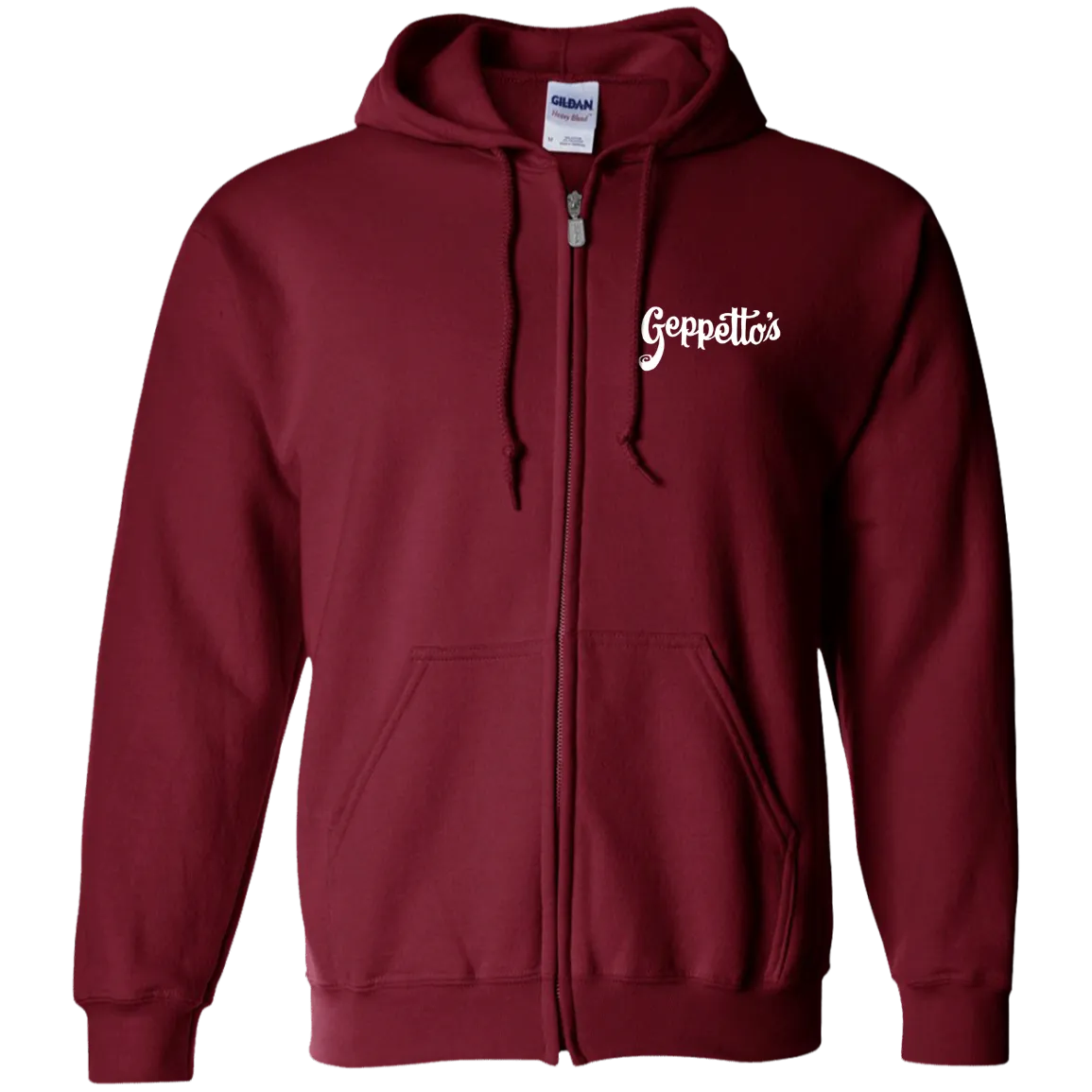 G186 Zip Up Hooded Sweatshirt