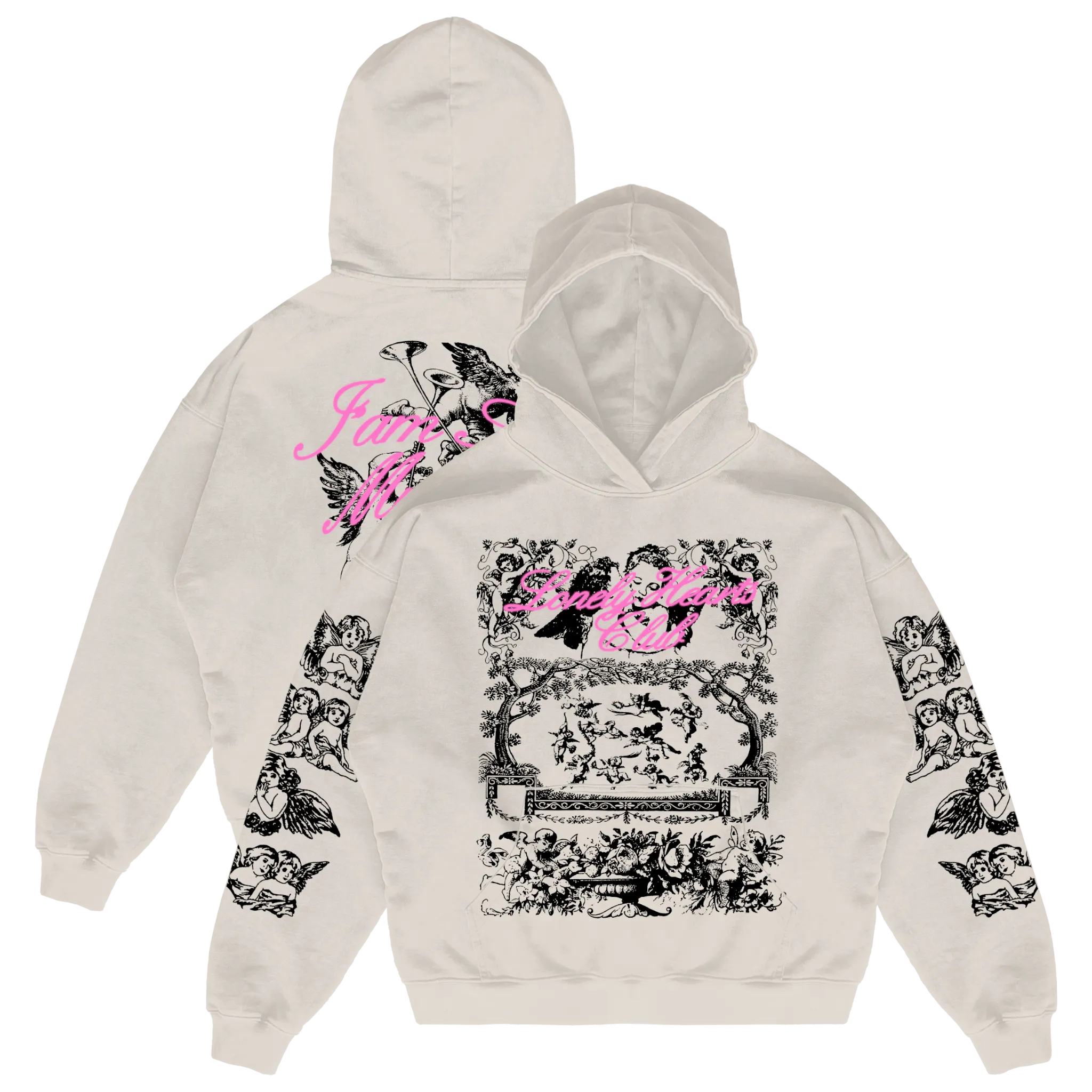 Heaven Awaits Me Premium Hoodie