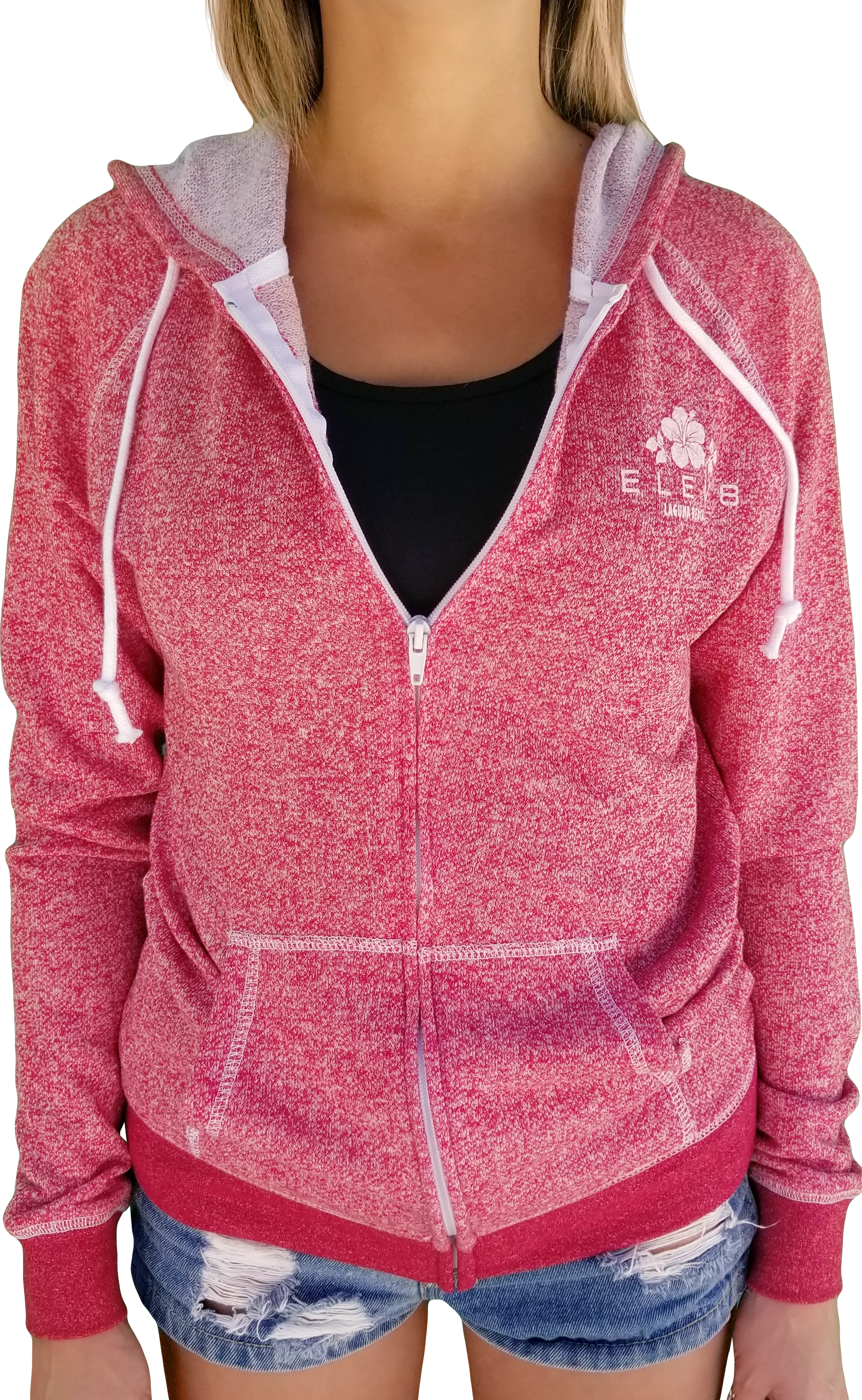 Hibiscus Zip Up