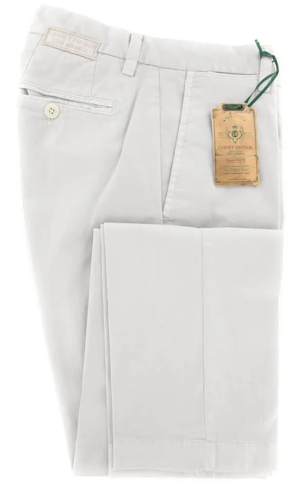 Luigi Borrelli Light Gray Pants - 30 US / 46 EU