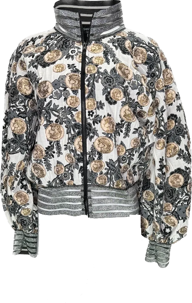 Royal Coin Bomber Jacket