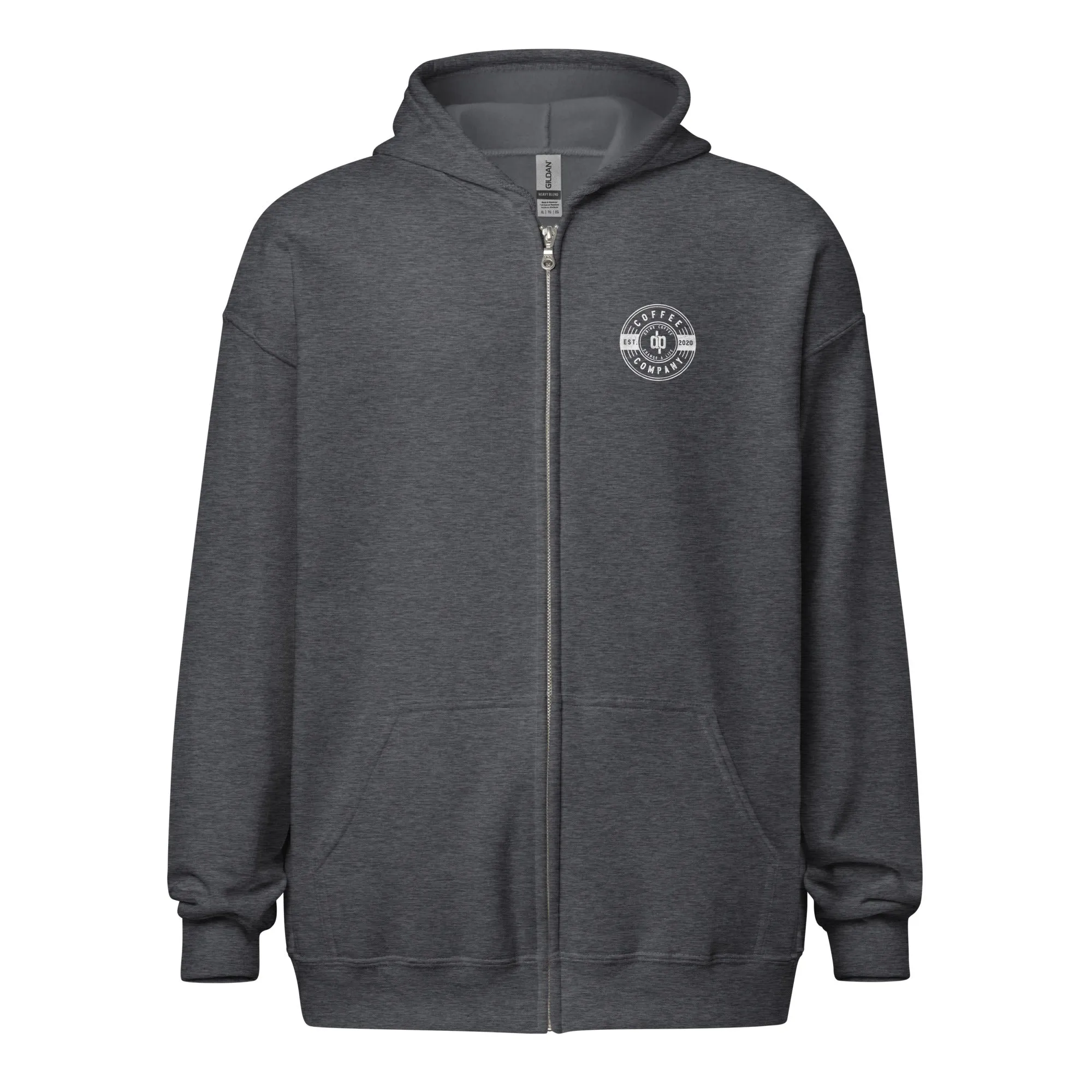 The dp Coffee Company Unisex heavy blend zip hoodie - various colors